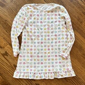 Colorful Smiley Face Kids Nightgown